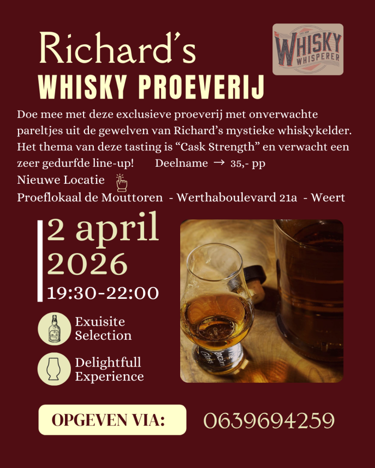 Richard’s Whisky proeverij
