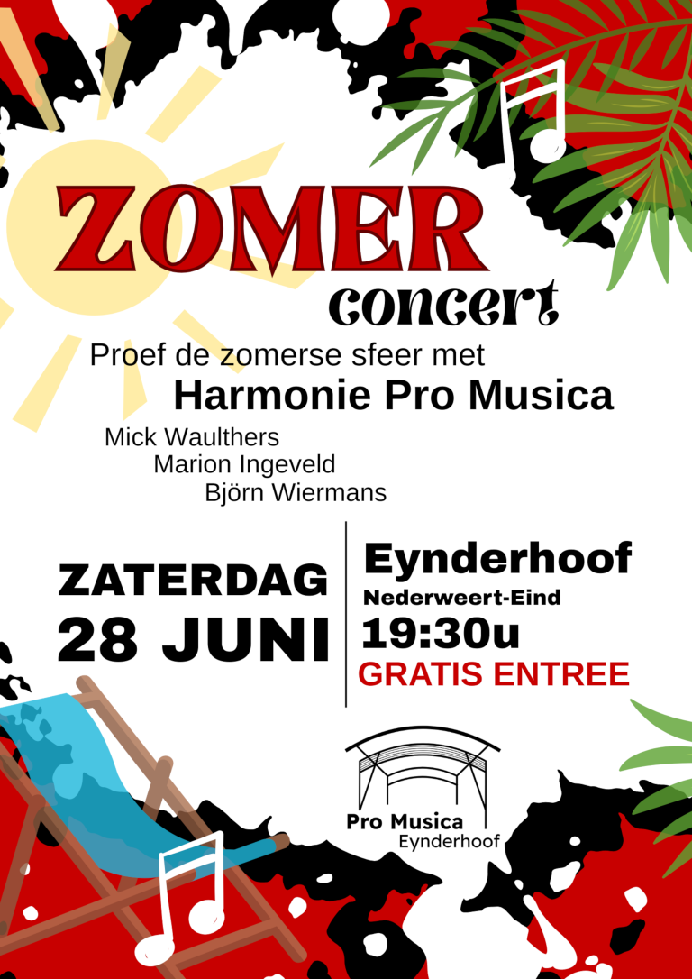 Zomerconcert Harmonie Pro Musica