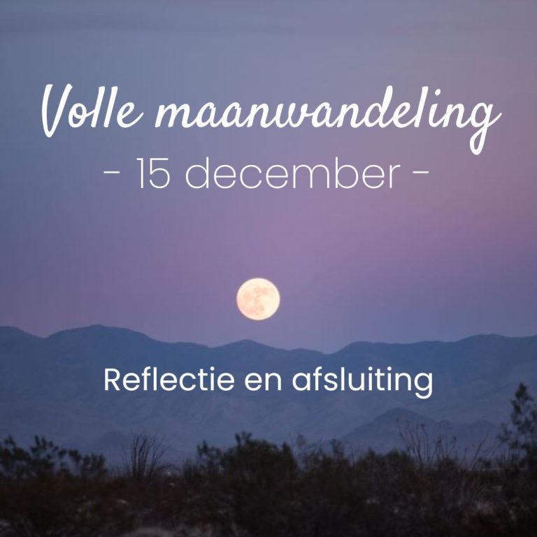 Volle maanwandeling